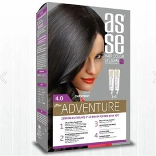 Asse Hair Color System Saç Boyası Kestane No: 4.00 ürün görseli