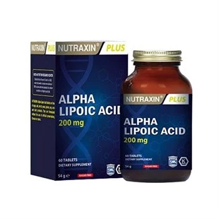 Nutraxin Alpha Lipoic Acid 200 mg 60 Tablet ürün görseli