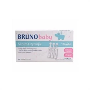Bruno Baby Serum Fizyolojik 5 ml x 10 Flakon ürün görseli