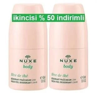 Nuxe Body Reve De The Roll-On Deodorant 50 ml - 2 Adet ürün görseli