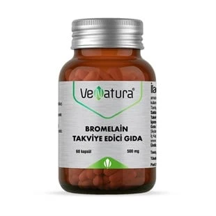 Venatura Bromelain 60 Kapsül ürün görseli
