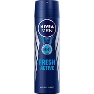 Nivea Men Deodorant Sprey Fresh Active 150 ml ürün görseli