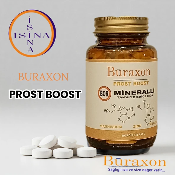 Buraxon Prost Boost Bor Gıda Takviyesi Vitamin Tablet Bağışıklık Enerji ve Daha Fazlası - 2