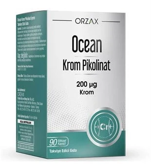 Ocean Krom Pikolinat 200 mcg 90 Kapsül ürün görseli 1