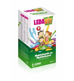 Ledavit Multivitamin Mineral Şurup 150 ml ürün görseli