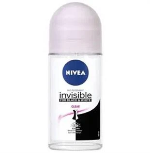 Nivea Black & White Invisible Roll-On For Women 25 ml ürün görseli