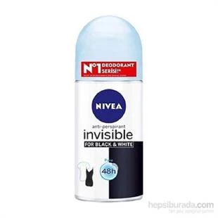 Nivea Invisible For Black & White Roll- On Pure 50 ml ürün görseli