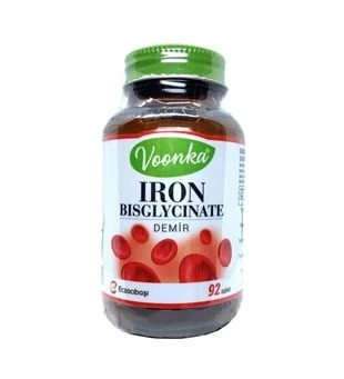 Voonka Iron Bisglycinate 92 Kapsül ürün görseli