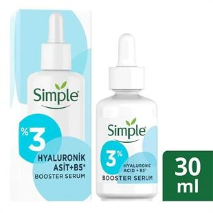 Simple Hyaluronik Asit + B5 Booster Serum 30 ml ürün görseli