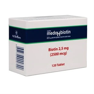 Medohbiotin 2,5 mg 120 Tablet ürün görseli