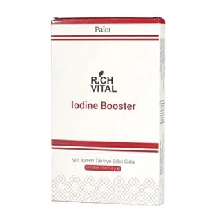 Rich Vital İodine Booster İyot 60 Blister Tablet ürün görseli