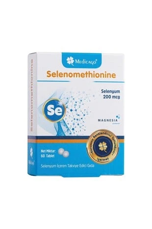 Medicago Selenomethionine Selenyum 200 mcg 60 Tablet ürün görseli