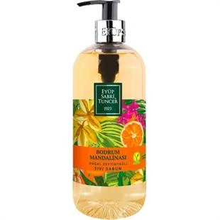 Eyüp Sabri Tuncer Doğal Zeytinyağlı Sıvı Sabun Bodrum Mandalinası 500 ml ürün görseli