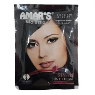 Amar's Hint Kınası Siyah 10 gr ürün görseli