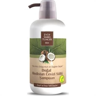 Eyüp Sabri Tuncer Doğal Hindistan Cevizi Sütlü Şampuan 600 ml ürün görseli