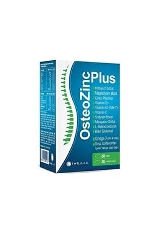Osteozinc Plus 60 Tablet + 30 Yumuşak Kapsül ürün görseli