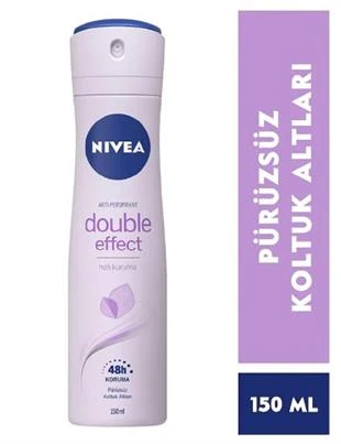 Nivea Double Effect Mor Düşler Deodorant 150 ml ürün görseli