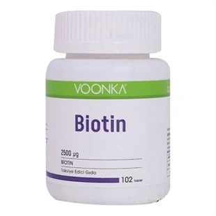 Voonka Biotin 102 Tablet ürün görseli