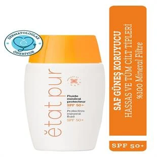 Etat Pur Fluide Mineral Güneş Kremi SPF50 40 ml ürün görseli 1