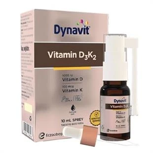 Dynavit Vitamin D3K2 Sprey 10 ml ürün görseli