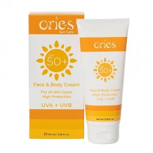 Ories Güneş Kremi Yüz & Vücut Güneş Kremi SPF50+ 100 ml