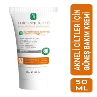 Mineaderm Uv Protection & Matifying Face Gel SPF50+ 50 ml ürün görseli 1