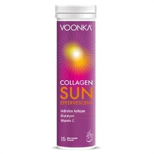 Voonka Collagen Sun 15 Effervescent Tablet ürün görseli