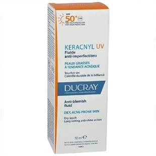 Ducray Keracnyl Akneye Eğilimli Ciltler İçin Leke Karşıtı Güneş Koruyucu UV SPF50+ 50 ml ürün görseli 1