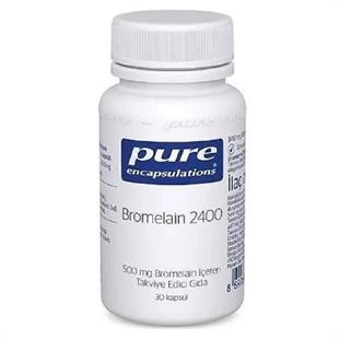 Pure Encapsulations Bromelain 2400 500 mg 30 Kapsül ürün görseli