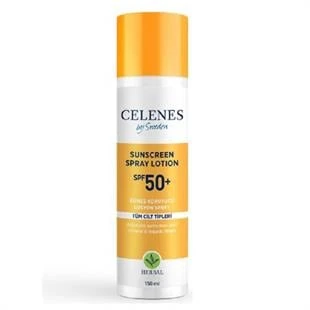 Celenes By Sweden Herbal Güneş Koruyucu Losyon Sprey Tüm Cilt Tipleri SPF50 150 ml ürün görseli 1