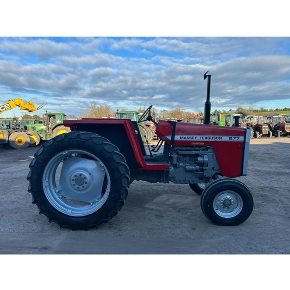 Massey Ferguson 266-277 Sağdan Eksoz Traktör Kaporta ve Koltuk Kılıfı Seti-Eski Kasa - 5