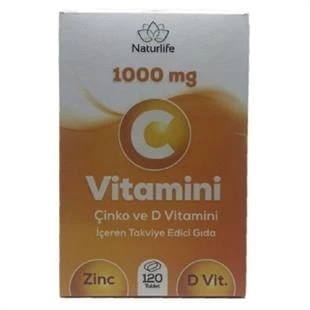 Naturlife Vitamin C 1000 mg 120 Tablet - 1