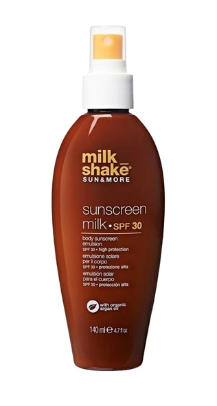 Milk Shake Sun & More Sunscreen Milk SPF 30 Güneş Koruyucu Süt 140 ml