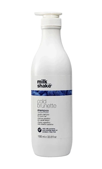 Milk Shake Cold Brunette Kahverengi Saçlar İçin Şampuan 1000 ml ürün görseli 1