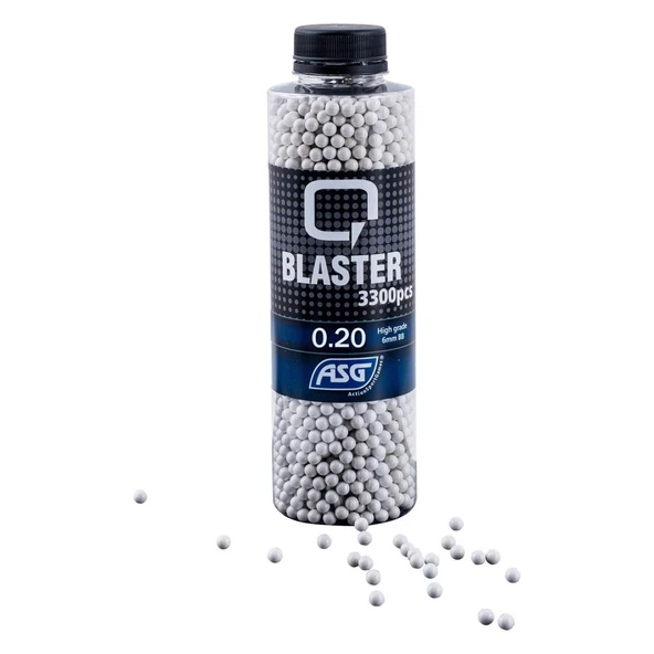 Plastik Bilye 6mm - 0.20 gr - 3300'lü ürün görseli 1