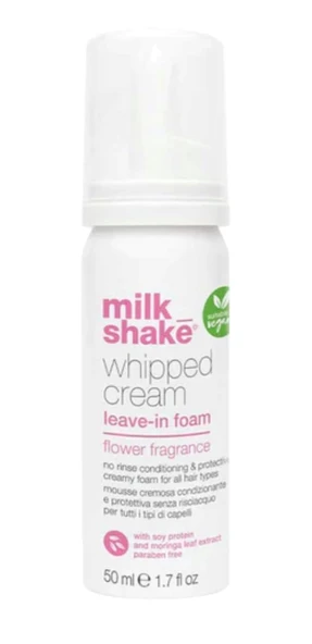 Milk Shake Conditioning Whipped Cream Flower Canlandırıcı ve Koruyucu Saç Köpüğü 50 ml ürün görseli 1