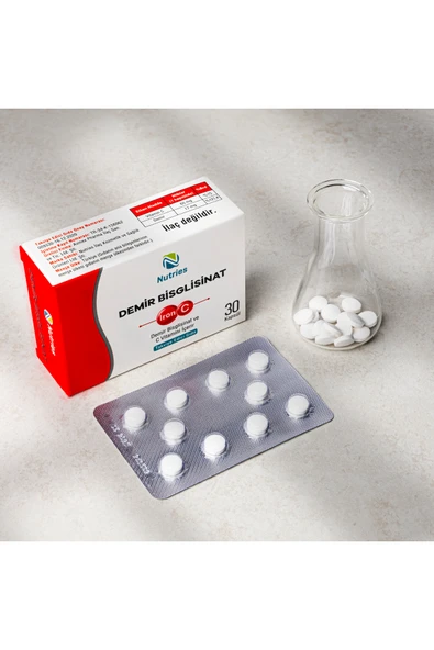Demir Bisglisinat 30 Kapsül - 2 li Avantaj Paketi - Resim 4