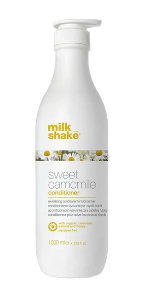 Milk Shake Sweet Camomile Sarı Saçlar İçin Canlandırıcı Saç Kremi 1000 ml ürün görseli