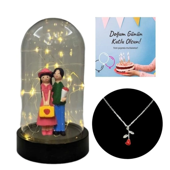 Fanus Teraryum İki Arkadaş Kolye Hediyeli - 2