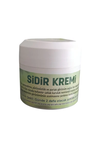 Sidir Bitkisi Özlü Doğal Cilt Bakım Kremi - 50 Ml | Besleyici & Onarıcı Formül - Resim 3