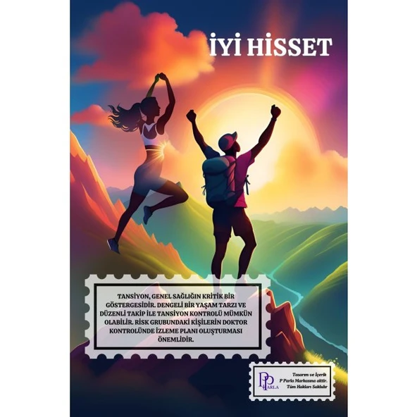 Tansiyon Ölçüm Takip Çizelgesi Defteri A Kalite Özel Tasarım 6 Aylık A6 Boyut - Resim 3