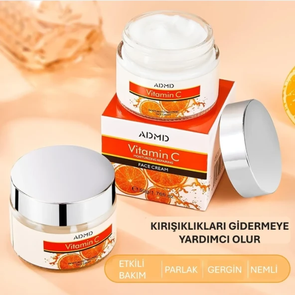 Vitamin C Yüz Kremi 50 G - Nemlendirici Ve Onarıcı - 3