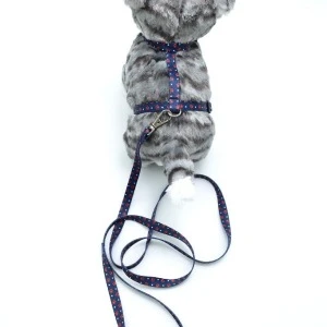 Kedi Patili Göğüs Tasması Ve Gezdirme Seti Ps9645 ürün görseli