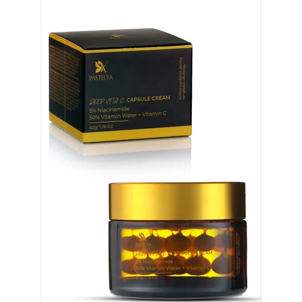 Kapsüllü Krem - Cilt Aydınlatıcı, Vitamin C Yoğun Nemlendirici Ve Leke Karşıtı Krem - 3