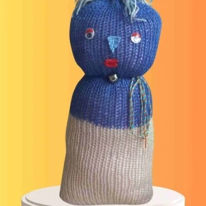 Tıkırık Örgü Yastık Uyku Ve Oyun Arkadaşı Poncik - 35 Cm - 1