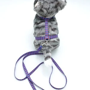 Kedi Çizgili Göğüs Tasması Ve Gezdirme Seti Ps9638 ürün görseli