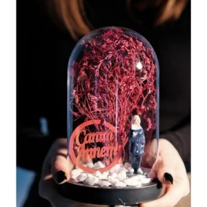 Teraryum Fanus Canım Annem Yazılı Tesettürlü Anne Temalı Hediye ürün görseli