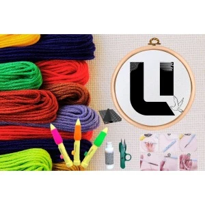 Punch Seti Nakış Seti Kasnaklı Kendin Yap Seti Seri 91 ürün görseli 1