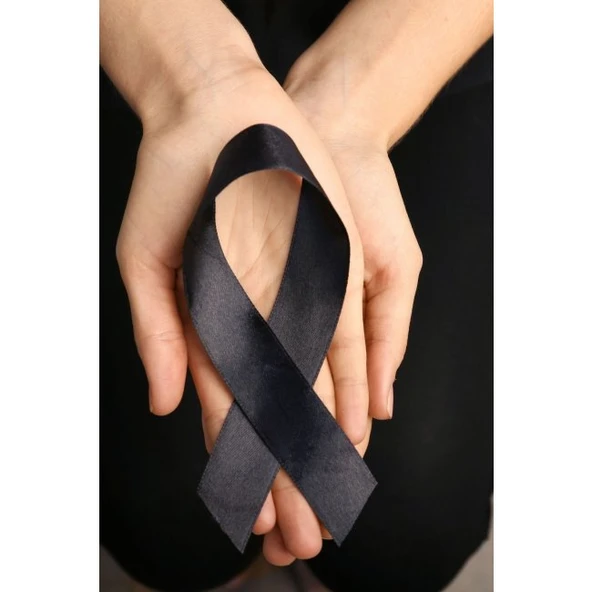 Saten Kurdele 6 Cm Siyah 10 Metre - Resim 3