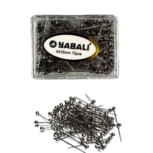 Toplu İğne Siyah 72'li 4x38 Mm